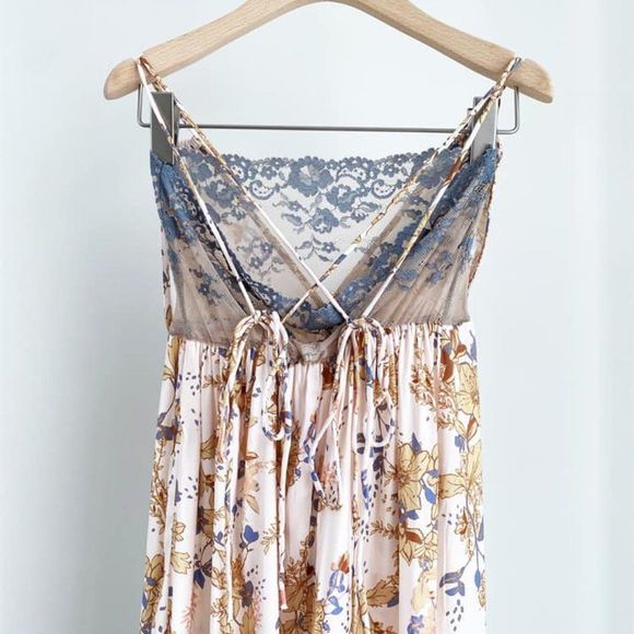 Free People | Love Letter Printed Onesie Sz Large - Picture 6 of 11